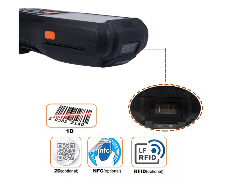 Barcode scanner PDA Android 1204 (4)