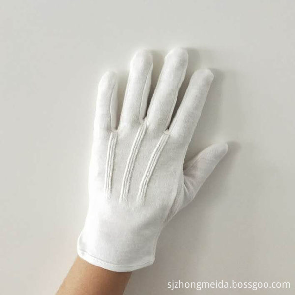 Gripper Dots Gloves For Waiters Back