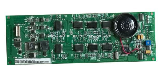 KONE Red Dot Matrix Display Board with Arrival Gong KM863270G02