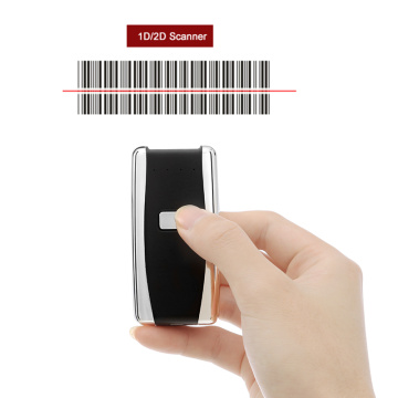 Portable Mini Mobile Bluetooth 1D 2D barcode scanner