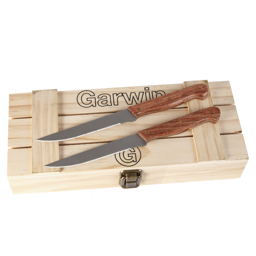 steak knives pakka wood handle