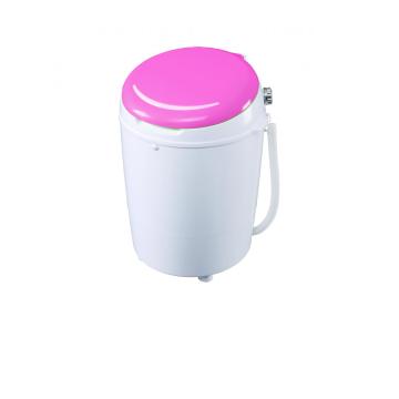 Pink Cover 3.5KG Mini Single Tub Washing Machine