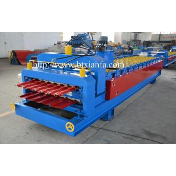 Double Metal Roofing Sheet Roll Forming Machine