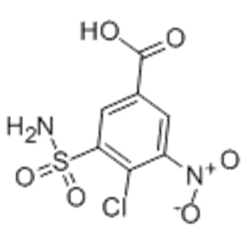 Benzoic acid,3-(aminosulfonyl)-4-chloro-5-nitro- CAS 22892-96-2
