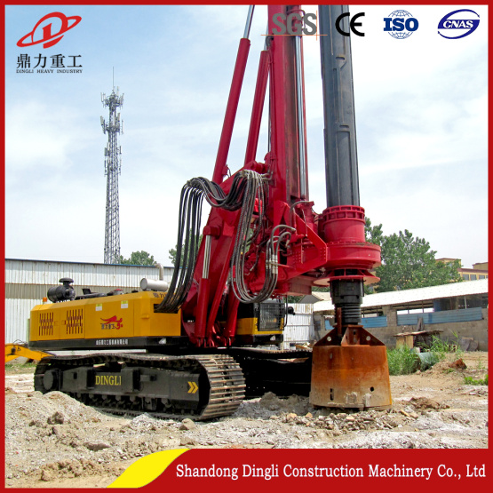 Dingli Export Hydraulic Drilling Machine Rotary Drilling Rig