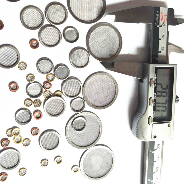 Small size sintered Stainless steel filter disk