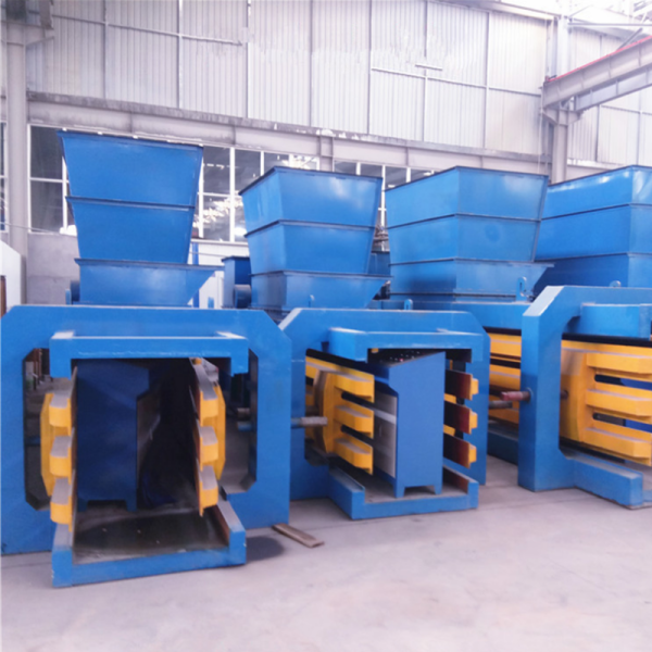 Automatic horizontal hydraulic carton baling press machine