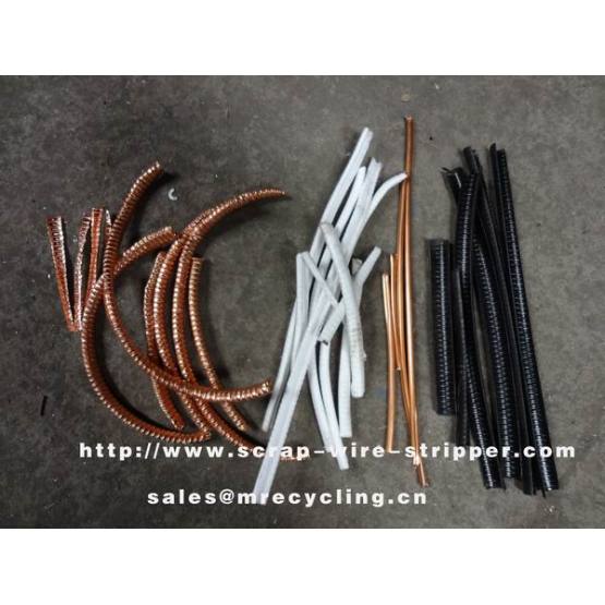 wire stripping and cutting machine