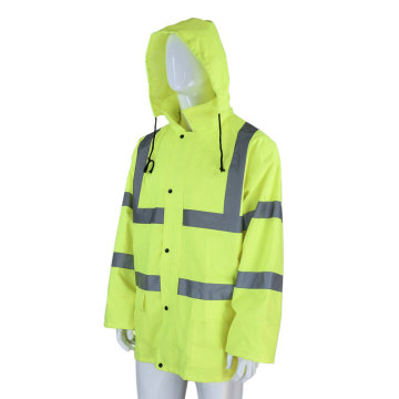 Oxford Rain Coat with PU coating