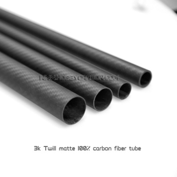 42x40x1000mm 3k Twill Matte Finish Carbon fiber tubes