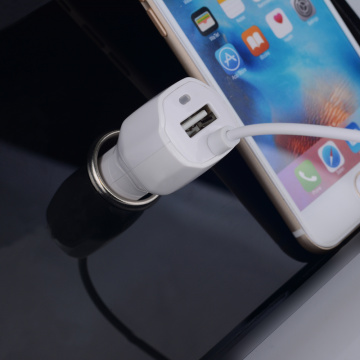 5v 2.1a USB Car Charger Lightning Cable