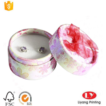 Cylinder Ear Stud Earring Jewelry Paper Box