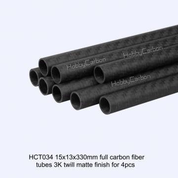 15mm*13mmm Full Carbon Fiber Round Tube