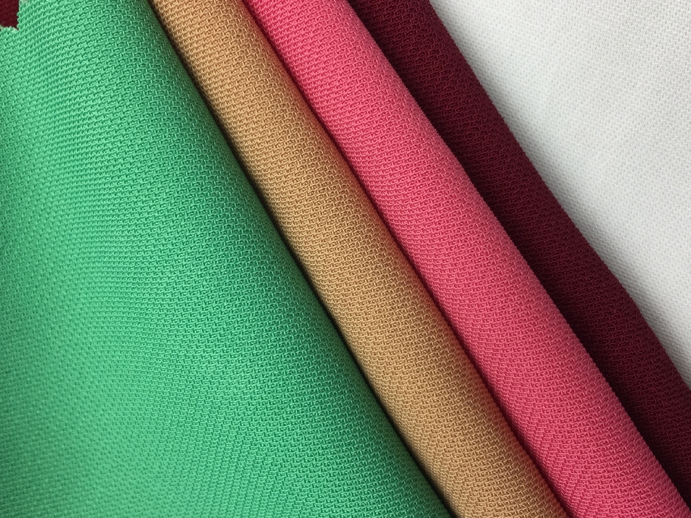 Ice Crepe Solid Fabric