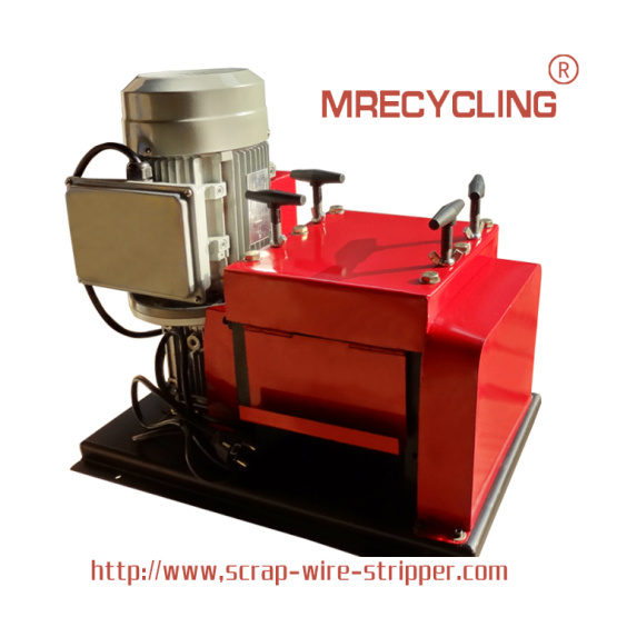 coppermine wire stripping machine