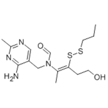 Prosultiamine
Synonyms: (propyldithio)-1-butenyl)- CAS 59-58-5