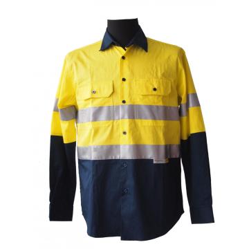 High visibility day and night use working shirt