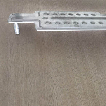 Aluminum thermal collection plate for solar panel