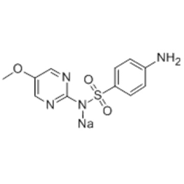Name: Benzenesulfonamide,4-amino-N-(5-methoxy-2-pyrimidinyl)-, sodium salt (1:1) CAS 18179-67-4