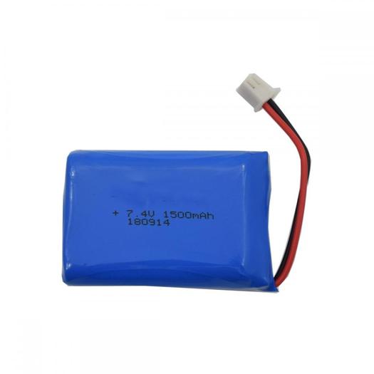 1500mah 7.4v battery lithium ion for electronic device