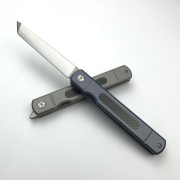 Carbon Fiber Assisted Opening EDC Pocket Knife