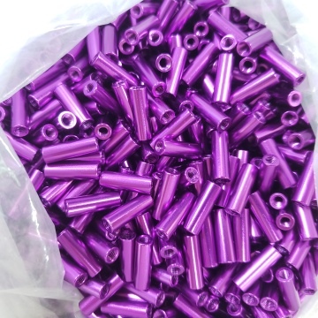 M3X15mm purple round aluminum spacer for FPV frame