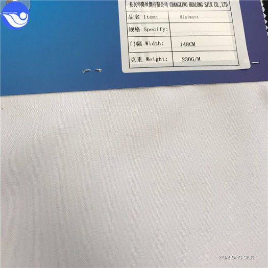 Different gram weight specification mini matt white fabric