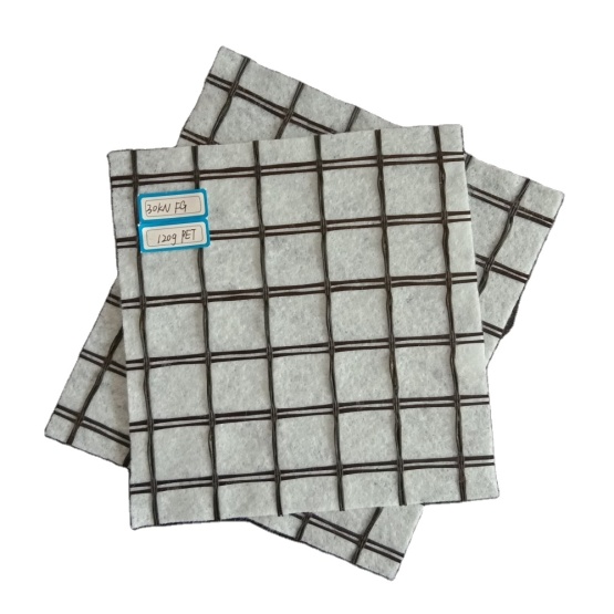 Fiberglass Geogrid Self Adhesive PP Nonwoven Fabric