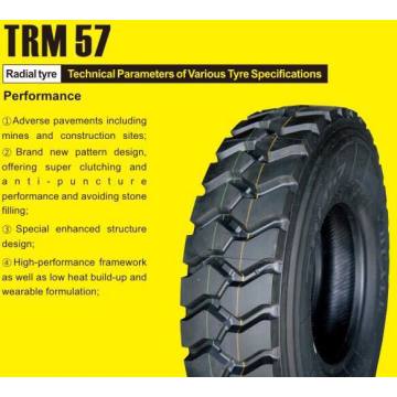 Rockstar Truck Tyre 12R22.5 TRM67