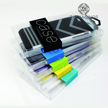 Custom plastic cell phone case box