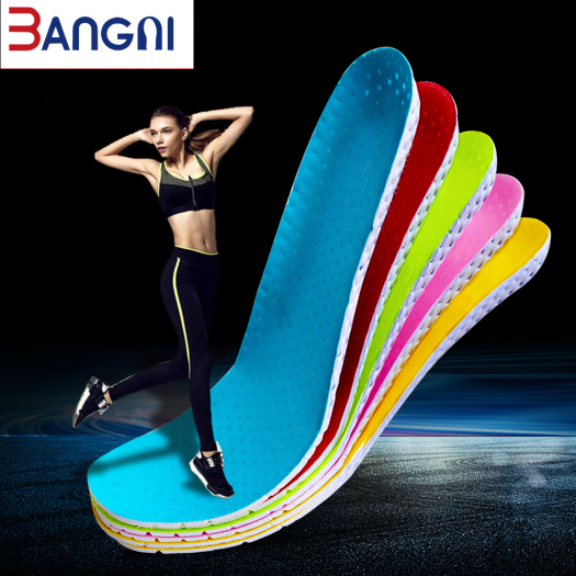 High Elastic EVA Breathable sport shoes insole Pad