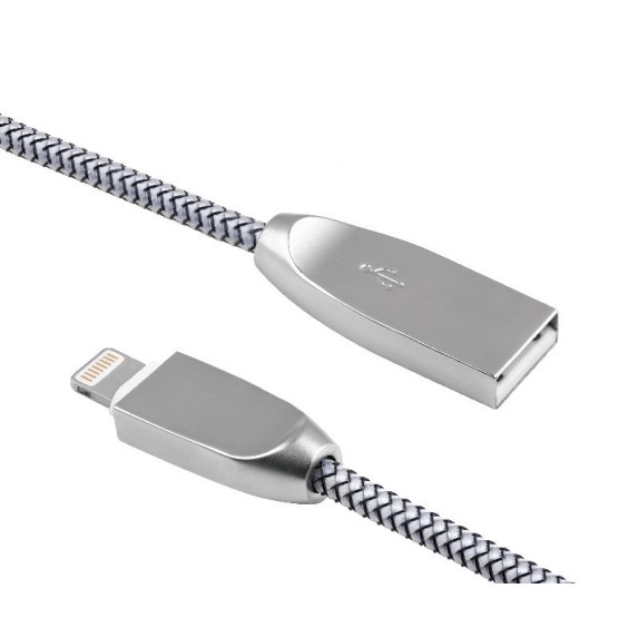 zinc alloy nylon usb cable