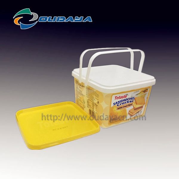 injection food container with printing