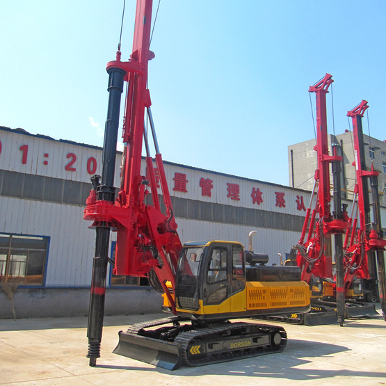 Small hydraulic rotary drilling rig for sale