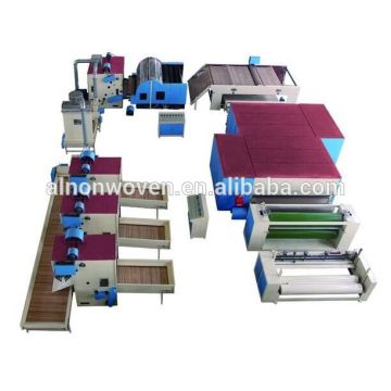 Polyester wadding production line