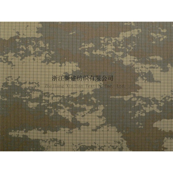 CVC Rip-stop Military Camouflage Fabric for Jacket