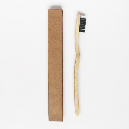 Activated Charcoal 4 Bamboo Toothbrush