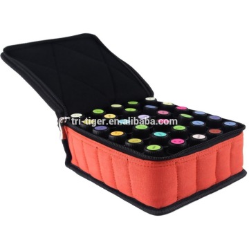 Essential Oil Carrying Case - Soft 30 Holds 5ml, 10ml, 15ml Aromatherapy Bottles - Essential Oils Display Organizer Bag