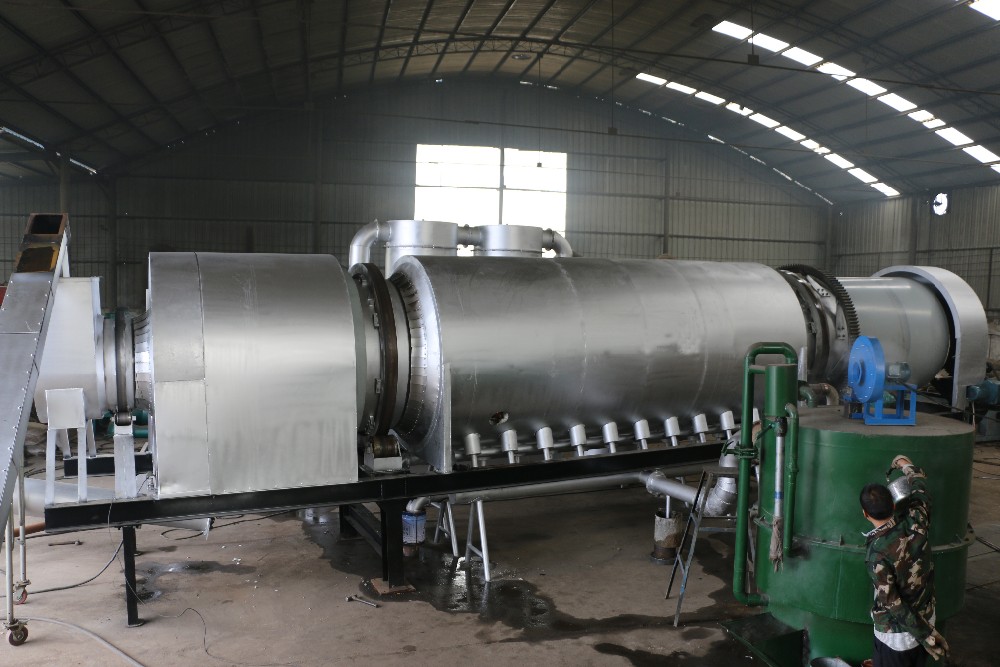 coconut husk carbonization furnace