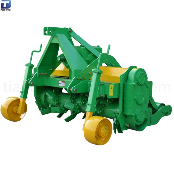 Tractor driven banana tree stem stalk grinder