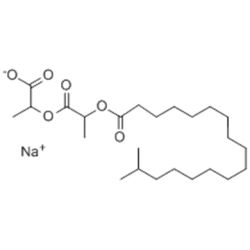 Isooctadecanoic acid,2-(1-carboxyethoxy)-1-methyl-2-oxoethyl ester, sodium salt (1:1) CAS 66988-04-3