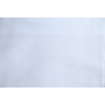 100% Polyester Bed Sheet White Embossed Fabrics