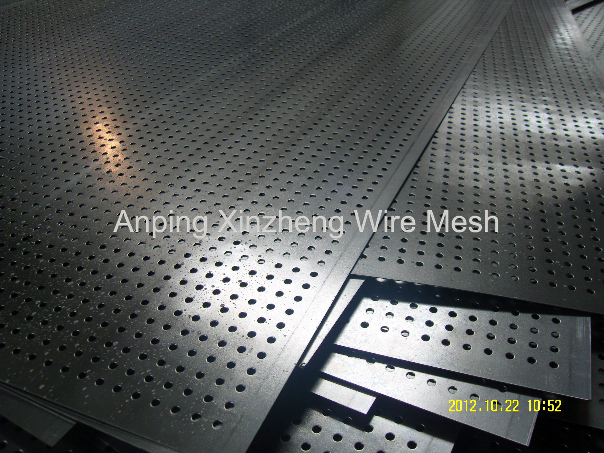 Round Hole Perforated Metal