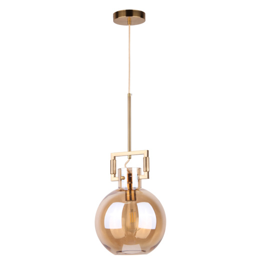 Nordic vintage glass ball bulb shade pendant lamp