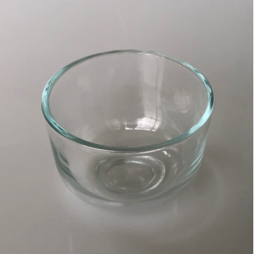 Bowl glass candle cup