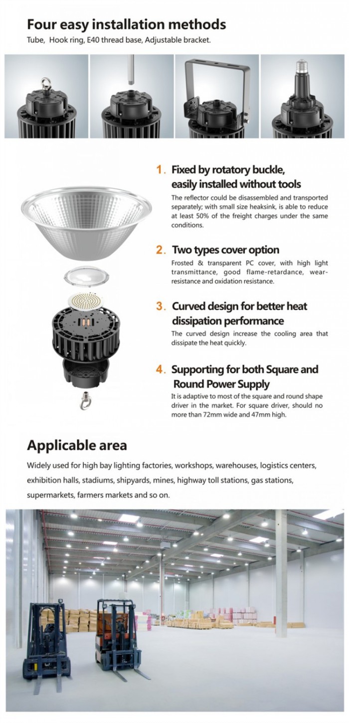 240W LED High Bay Light