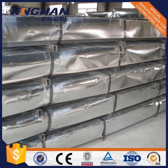 ISO9001 Standard Quality Plain GI Steel Sheet Z50