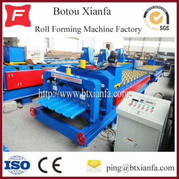 Glazed Steel Roof Tile Roll Forming Machine