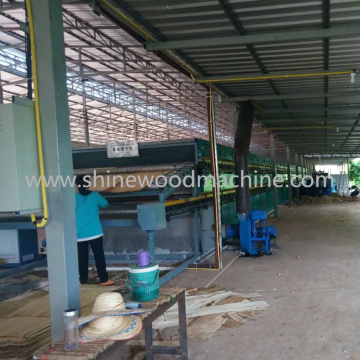 Wood Veneer Drying Machine for Plywood Production Line