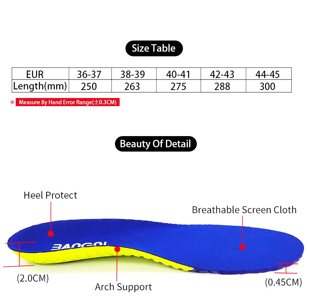 Insole Pad PU EVA